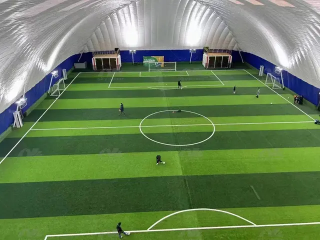 Large Sports Air Dome Supported Structures for Football Stadium