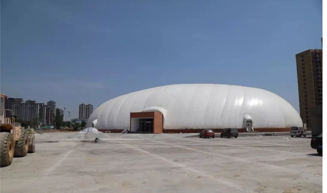 Inflatable Air Supported Sutructure for Expo